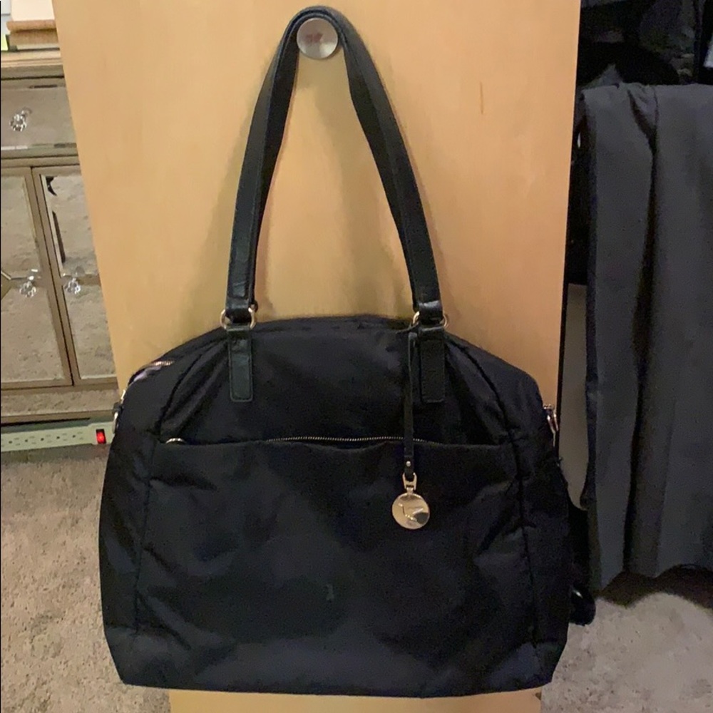 Lo & Sons OMG Black gold lavender bag